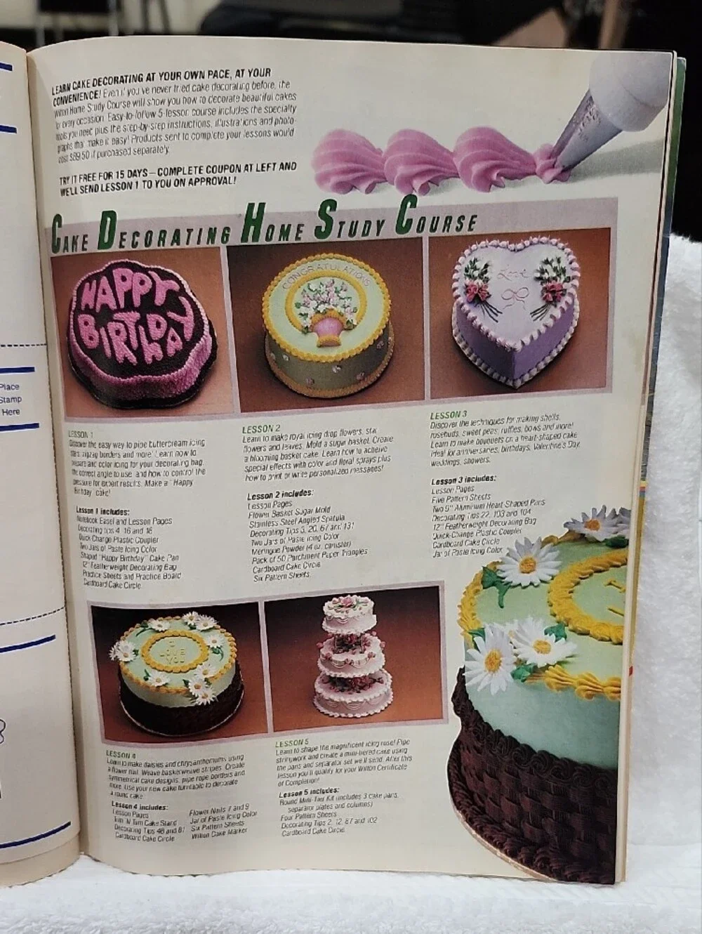 Wilton Cake Decorating Yearbook 1985